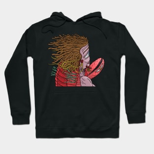 Over Shoulder Lobster PM Hoodie